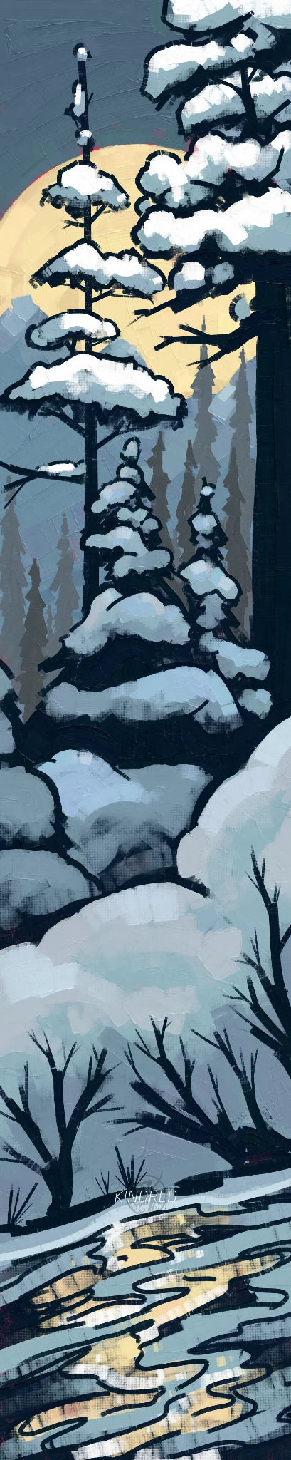 Dusk stock snowboard graphic