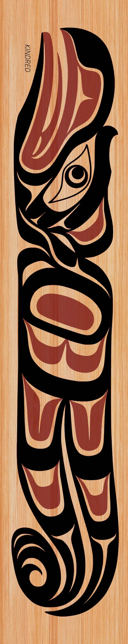 Karver Raven stock snowboard graphic