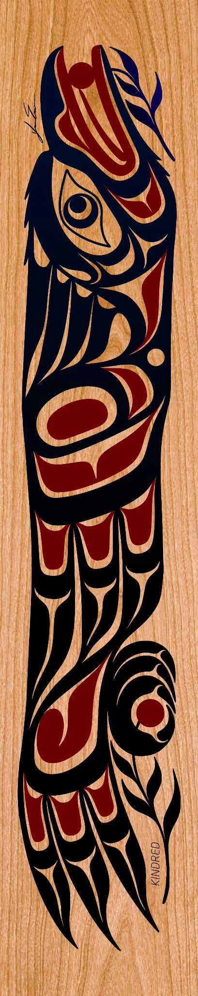 Karver Thunderbird stock snowboard graphic